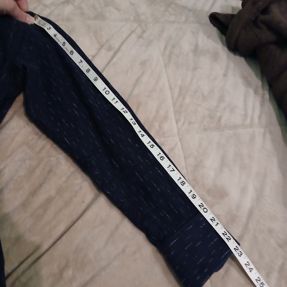 Naked & Famous Mens Rain kimono Regular Shirt. Tagged M but must have shrunk - Picture 8 of 9